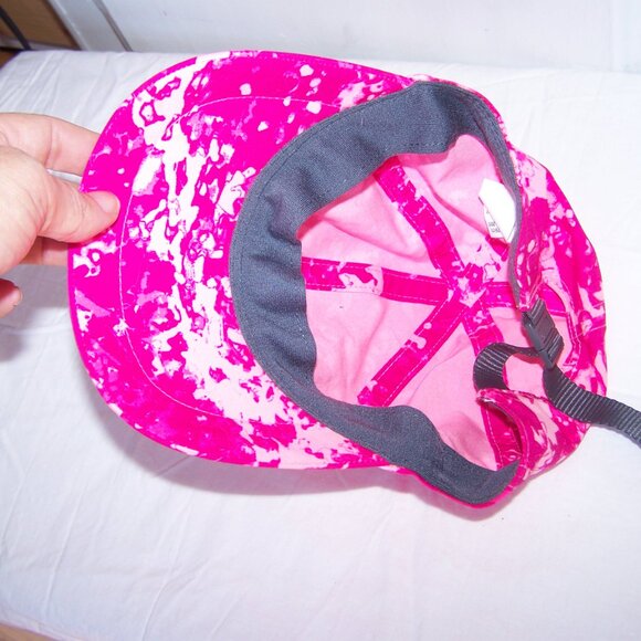 Under Armour Pink Splash Adjustable Youth Running Hat OSFA - Picture 3 of 5
